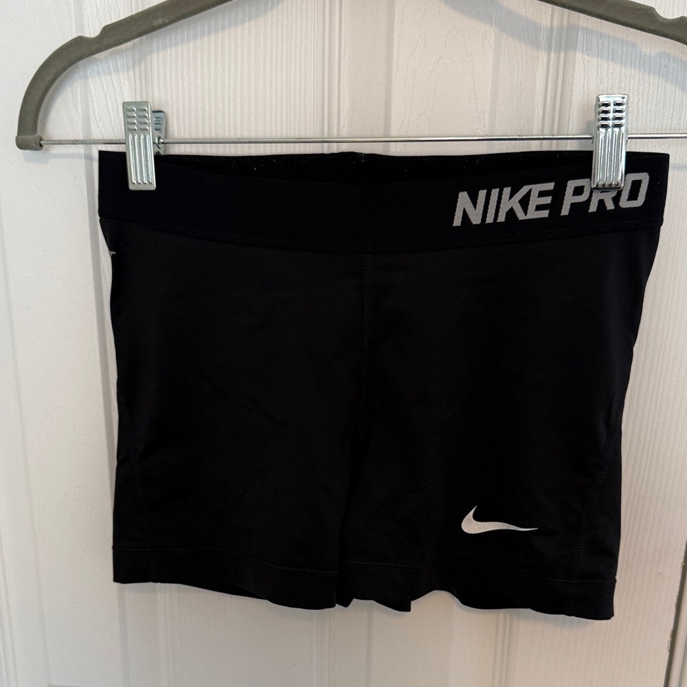 Nike Pro Women's Athletic Black Shorts
